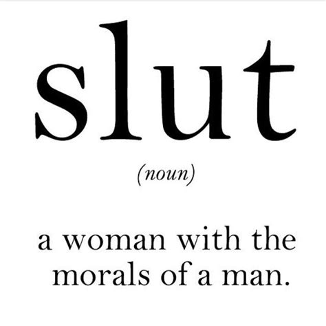 slut|slut noun .